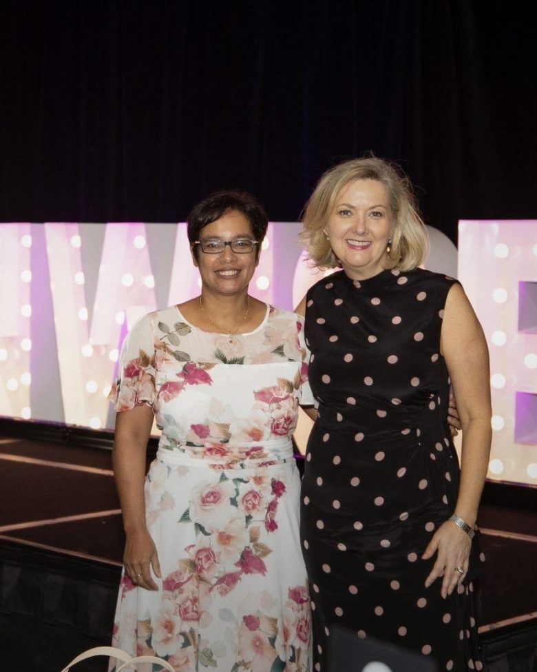 Carole Cooper and Melanie Waters Ryan at the Womenwise Conference